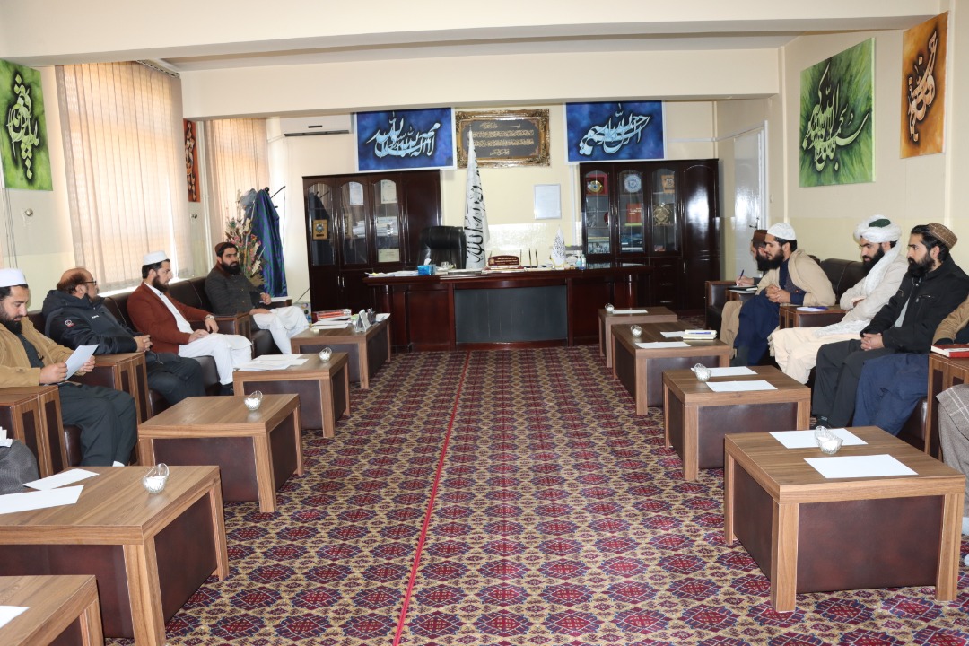 تدویر جلسه شورای اداری پوهنتون علوم طبی کابل